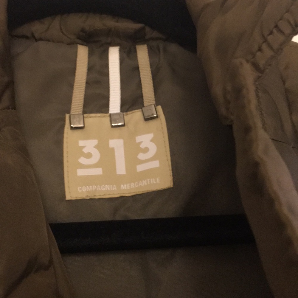 313 brown down jacket - Picture 2 of 6